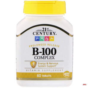 CENTURY ВИТАМИНЫ B КОМПЛЕКС С ВИТ. С ТАБ. №100