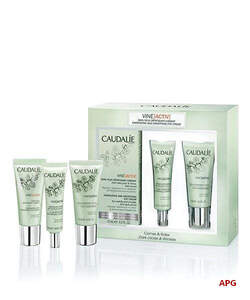 CAUDALIE НАБОР VineActiv eye set Крем д/глаз энергет. выравн. 15 мл+Сыв. п/морщ. 10 мл+Ср-во увл. 3в1 п/морщ. 15 мл (CAUDALIE/059961)