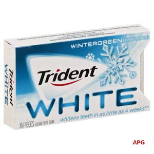 ЖЕВ. РЕЗИНКА TRIDENT white peppermint