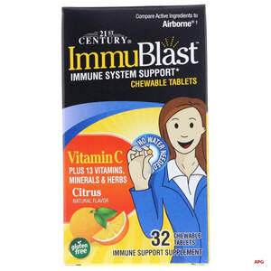 CENTURY ВИТАМИНЫ IMMUBLAST ЦИТРУС. ВКУС №32 табл.