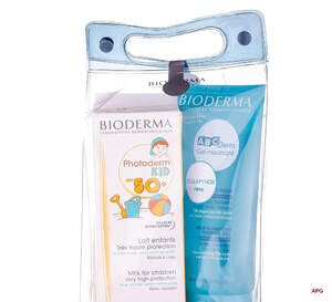 BIODERMA НАБОР ФОТОДЕРМ KID МОЛОЧКО SPF-50+ 100 мл+ABCDERM ГЕЛЬ ОЧИЩ. 200 мл