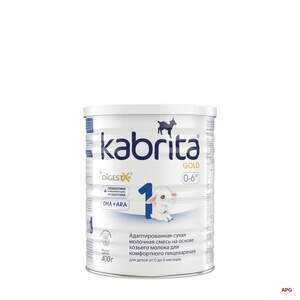 СМЕСЬ МОЛОЧН. KABRITA 1 GOLD на основе коз. молока 0-6 мес. 400 г