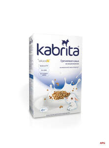 КАША МОЛОЧН. KABRITA гречн. на осн. козьего молока с 4 мес. 180 г