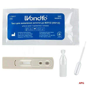 ТЕСТ WONDFO д/о антител к ВИЧ 1/2 W006-C
