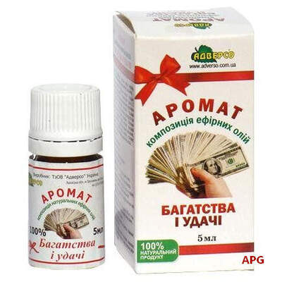 КОМПОЗ. ЕФІРН. АРОМАТ БАГАТСТВА ТА УДАЧІ 5 мл