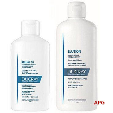 НАБОР DUCRAY ШАМП. КЕЛЮАЛЬ DS 100 мл + ШАМП. ЭЛЮСЬОН ЗАЩИТН. 200 мл